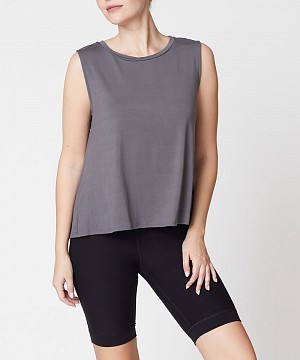 BAMBOO MUSCLE SLEEVELESS TOP